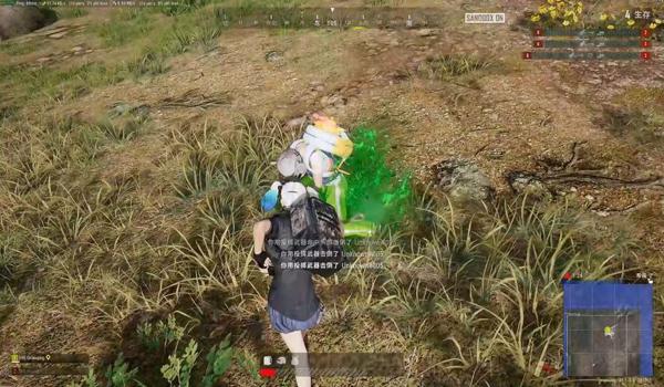 pubg怎么投掷药品
