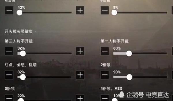 绝地求生瞄准怎么设置比较好